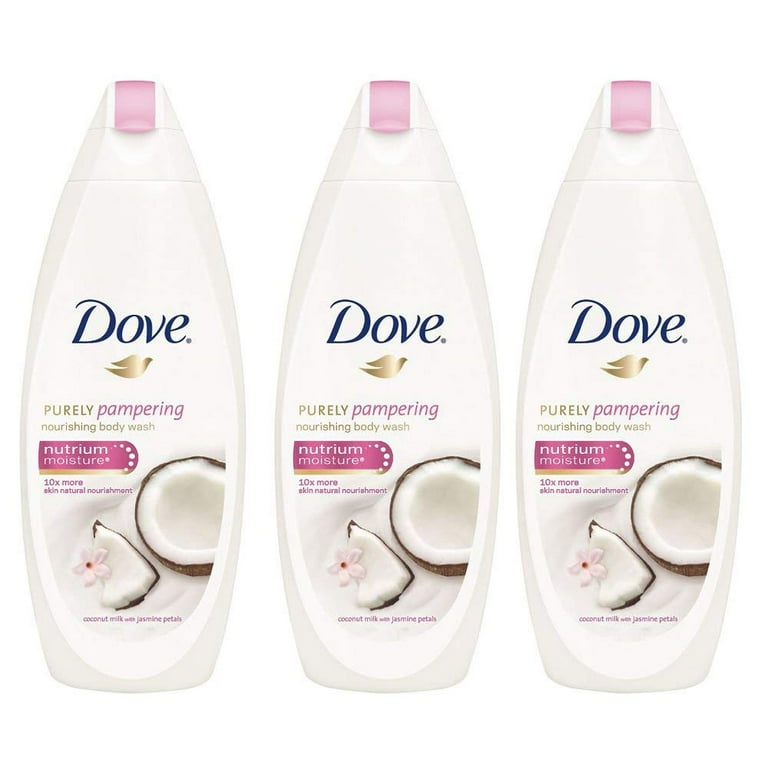 dove purely pampering coconut milk and jasmine petals