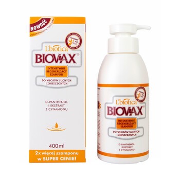 doz biovax szampon argan 400 ml