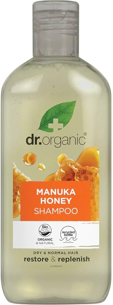 dr organic szampon do włosów miód manuka