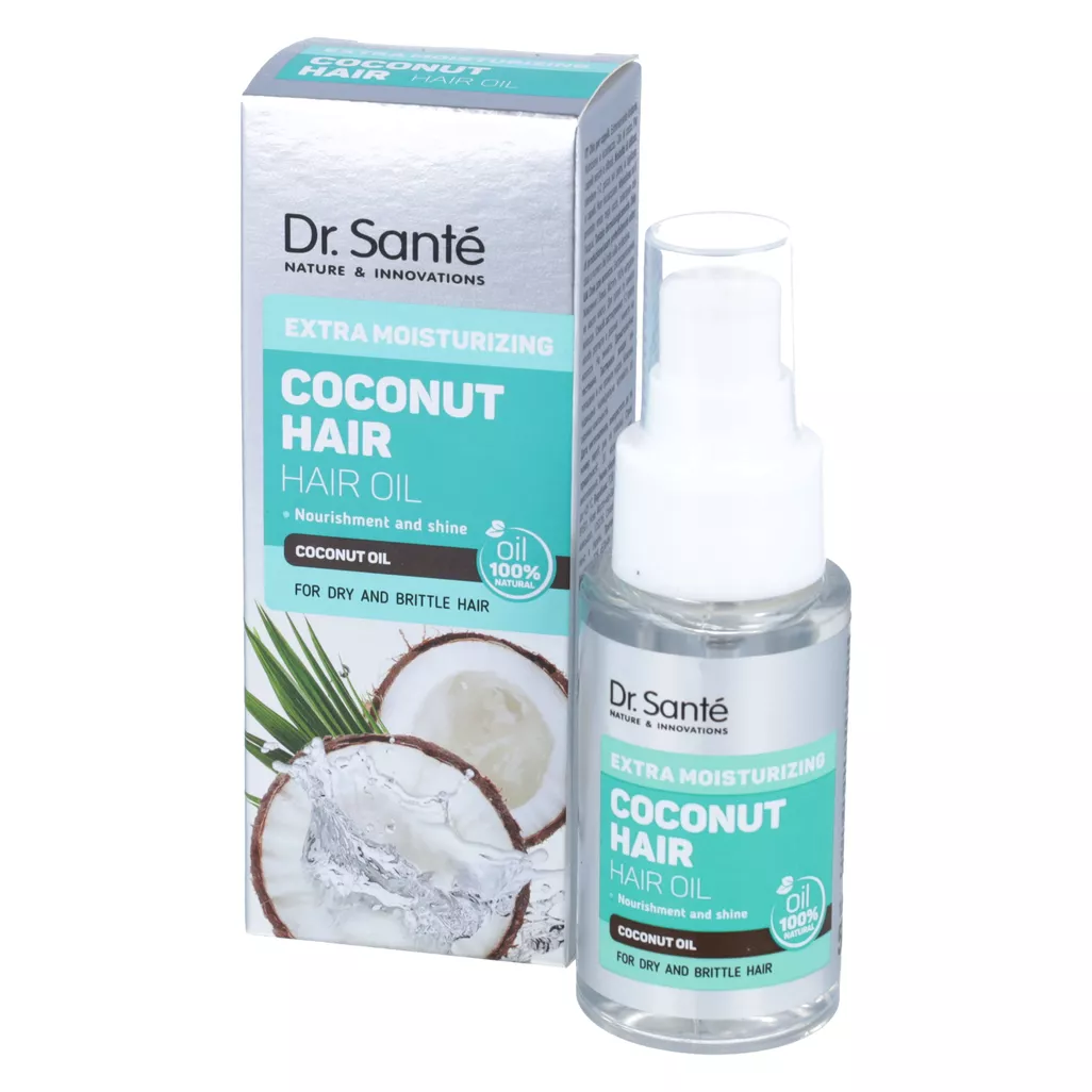 dr sante coconut hair extra nawilżający olejek do włosów wizaz