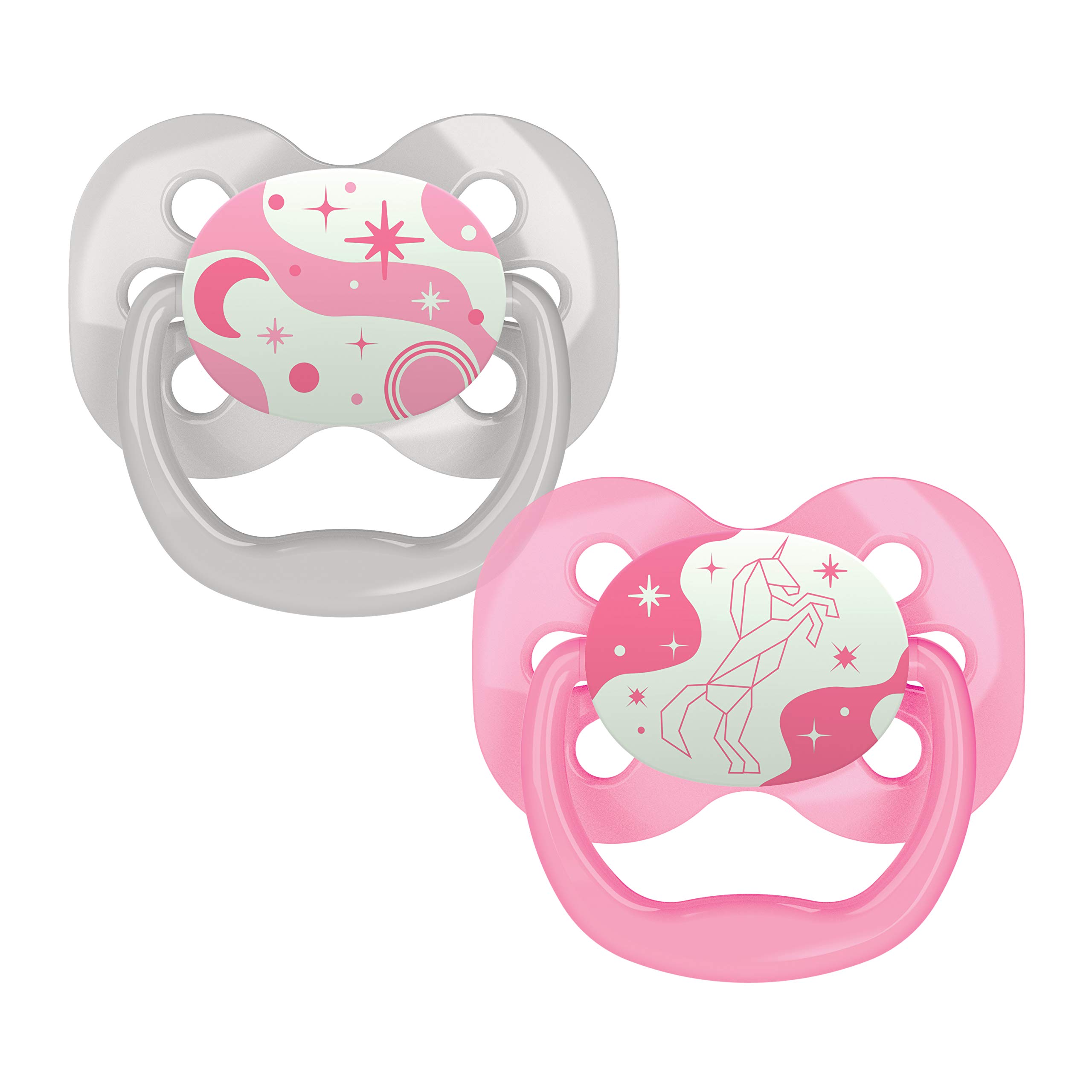 Dr.Browns PA22003 Glow in the dark silicone pacifier 6-12m.