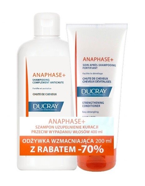 ducray anaphase szampon odżywka wzmacniająca