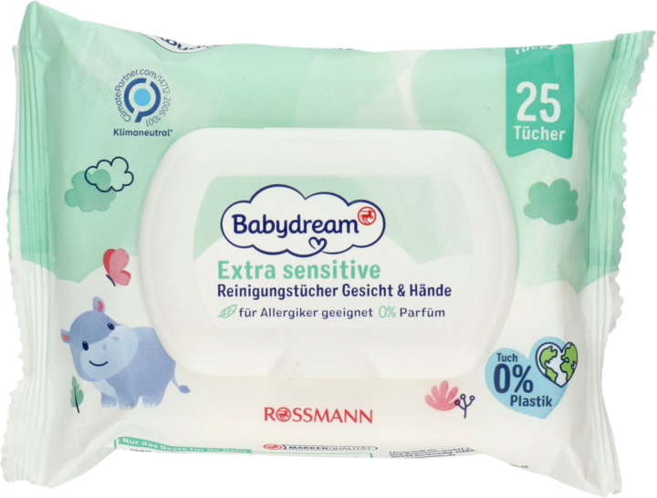 chusteczki nawilżane rossmann babydream