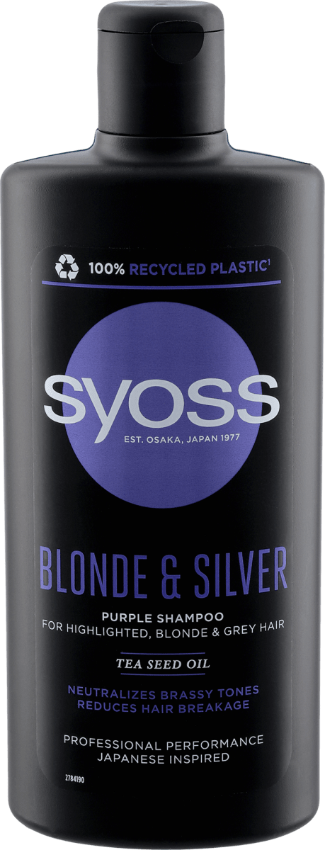 syoss szampon blond natura