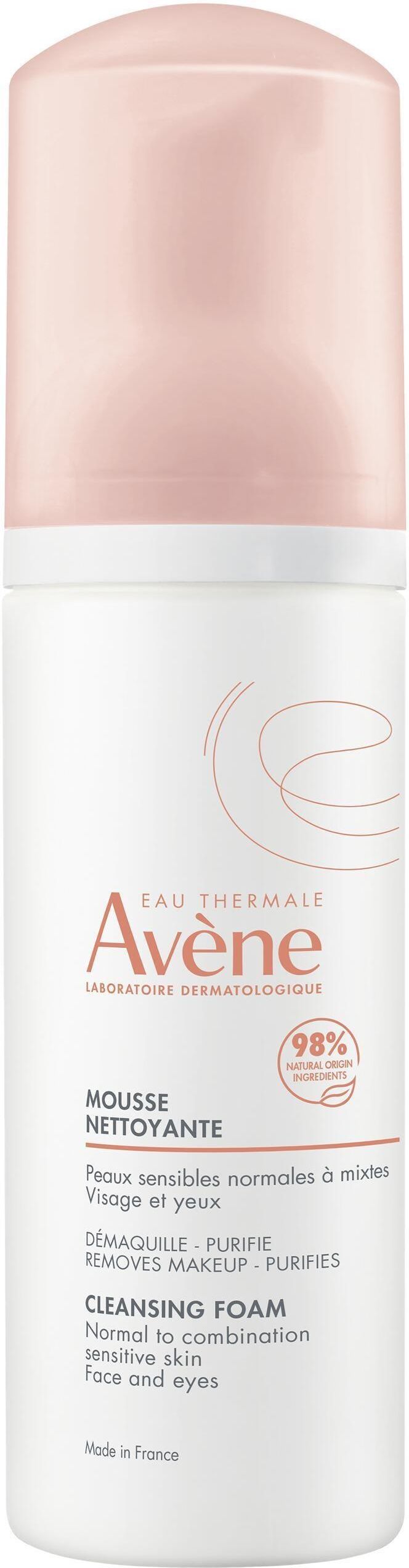 avene pianka do mycia twarzy