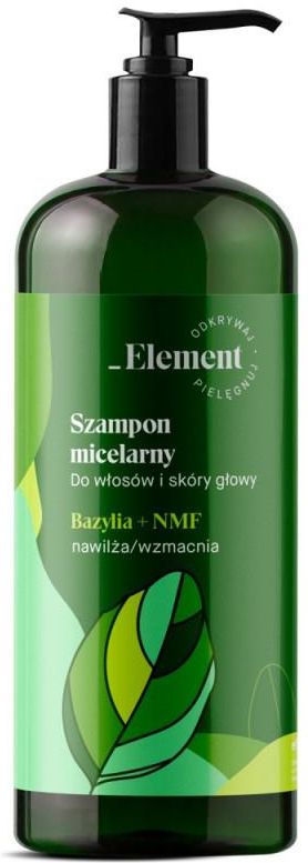 szampon z węglem aktywnym basil element