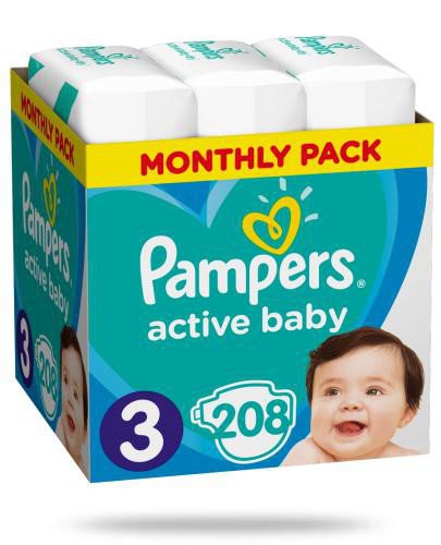 pampers przesikany