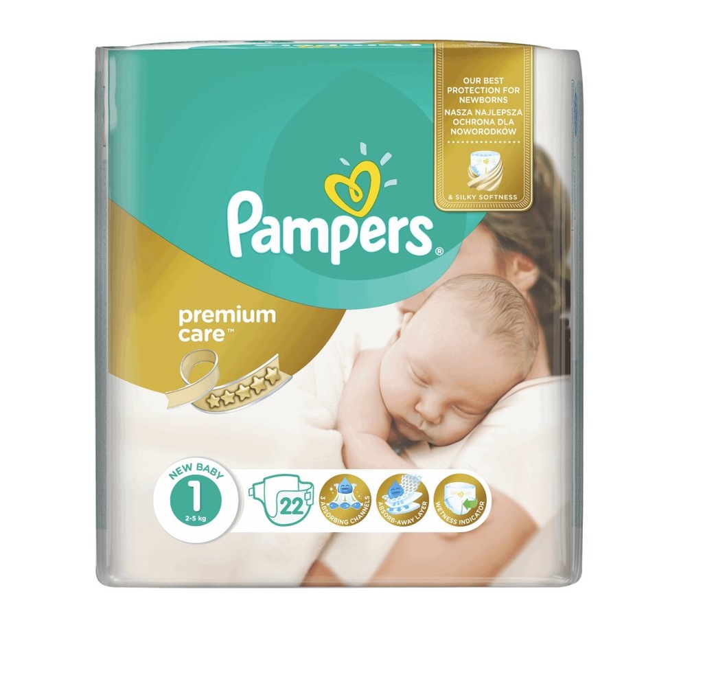 pampers premium care pieluchy 22