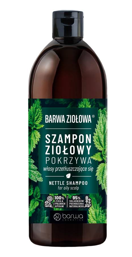 barwa ziołowa pokrzywowy szampon do włosów przetłuszczających się skład