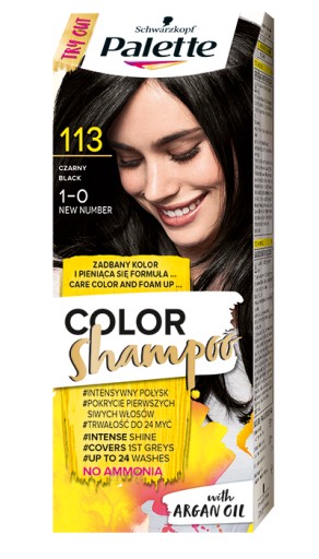 szampon koloryzujący czarny