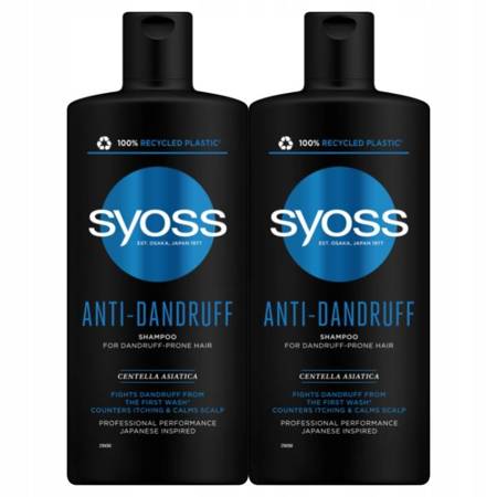 syoss szampon anti dandruff