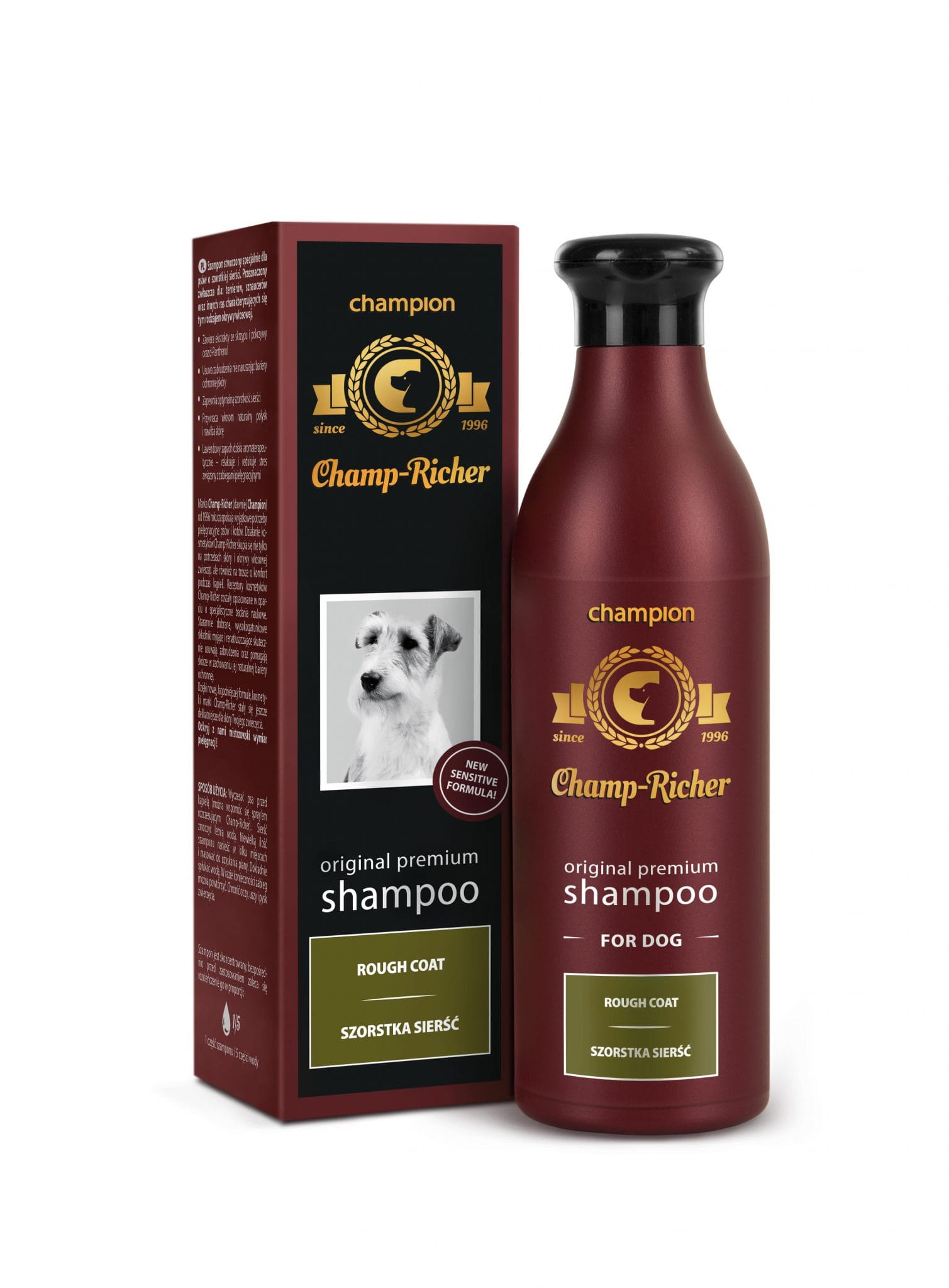 champion szampon dla psów o sierści szorstkiej