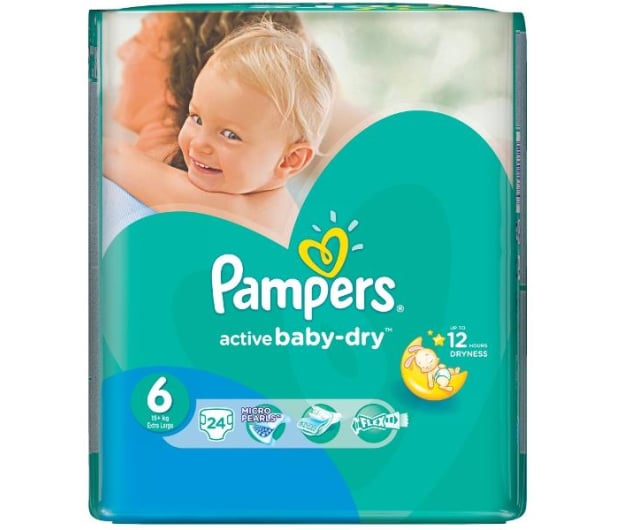 pampers active baby dry 6