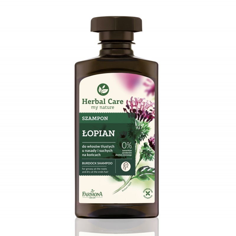 szampon łopian herbal