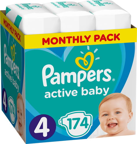 pampers maxi sleep and play a active baby