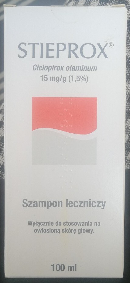 stieprox 1 5 15 mg g szampon leczniczy opinie