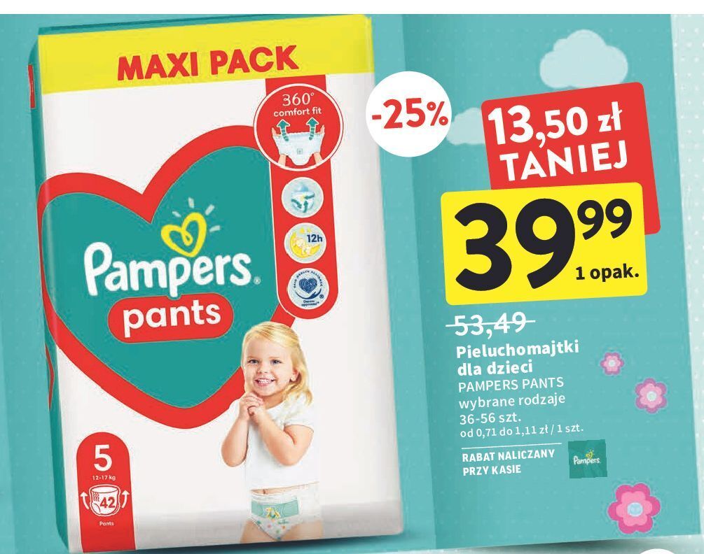 pampers 5 pants promocja