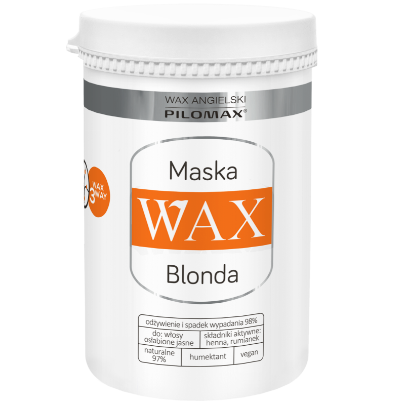 szampon wax do włosów farbowanych na blond