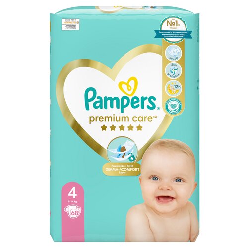 pampers pieluszki premium care rozmiar 4