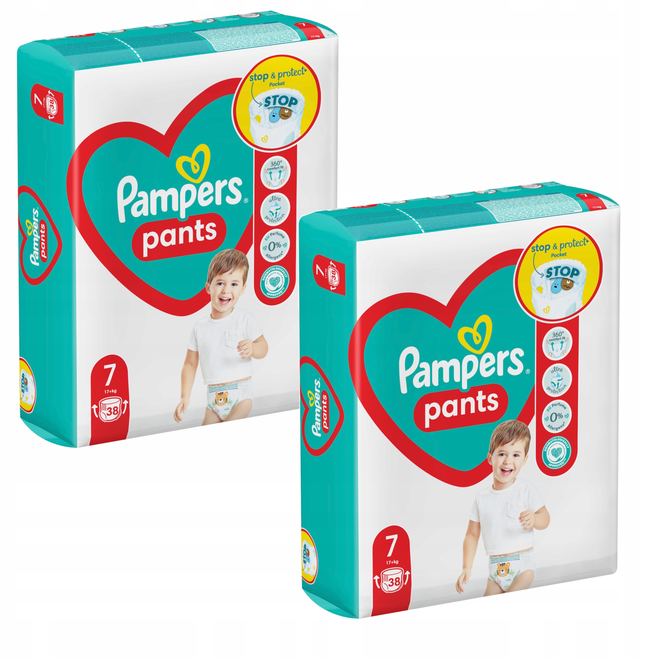 pampers dwupak