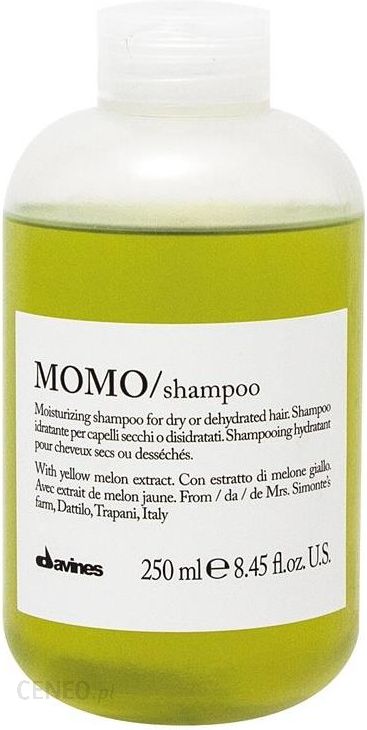 davines momo szampon nawilżający włosy suche i odwodnione