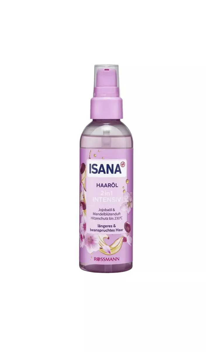 isana intensiv 2in1 olejek do włosów 100 ml