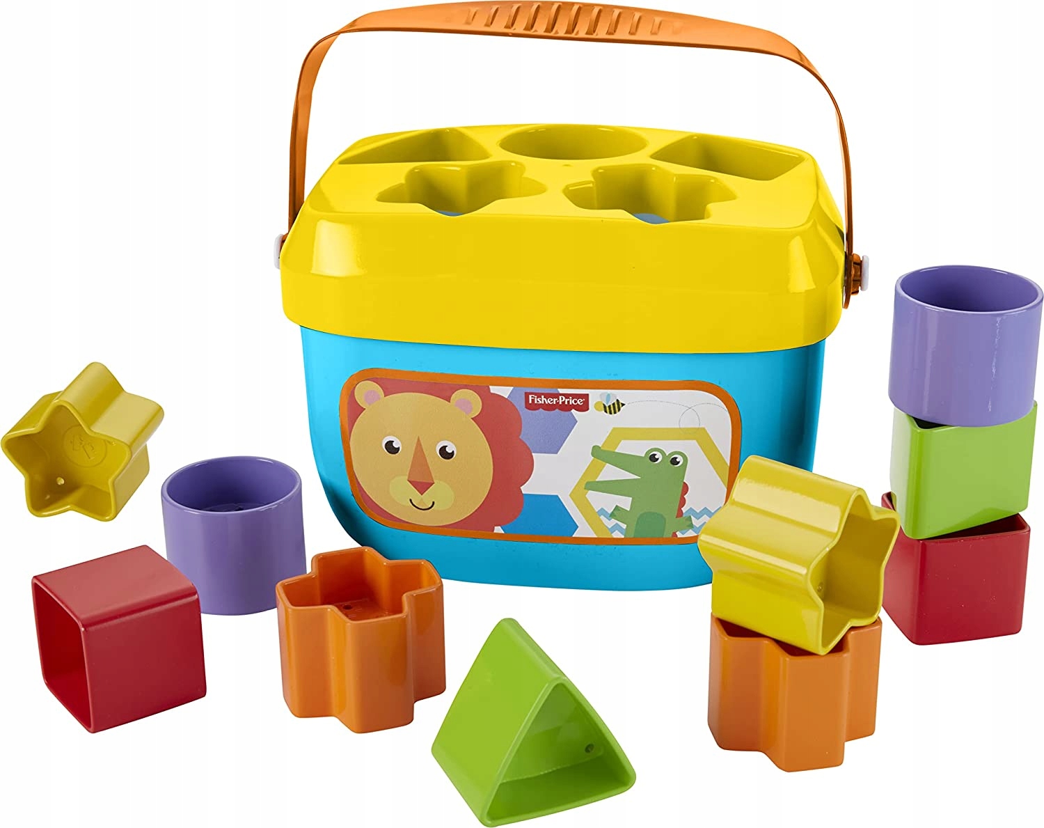 Pierwsze klocki Fisher Price FFC84 dla dziecka