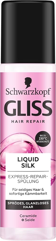 gliss kur liquid silk ekspresowa odżywka regenerująca do włosów skład