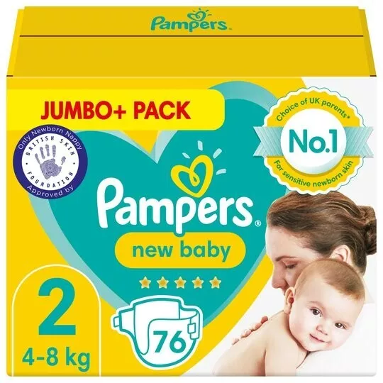 pampers new baby dry 76 2