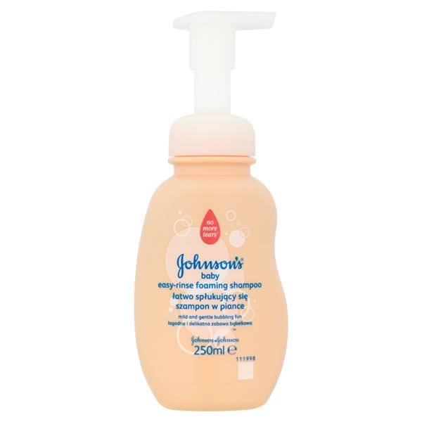 szampon johnsons baby z pompką easy rinse