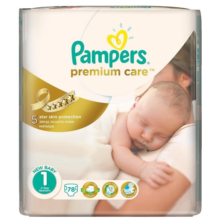 pampers premium care rozmiar 1 cena