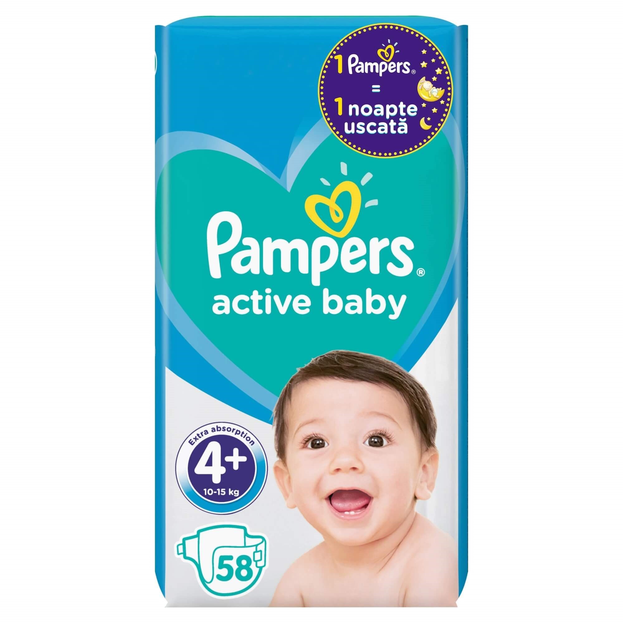 pampers active baby 58 4