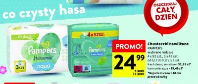 polomarket gazetka husteczki pampers