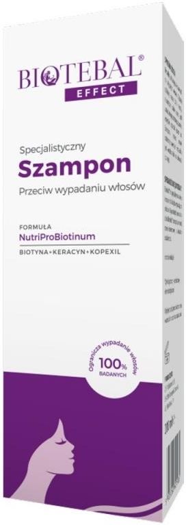 biotebal szampon przeciw wypadaniu włosów 200ml ceneo