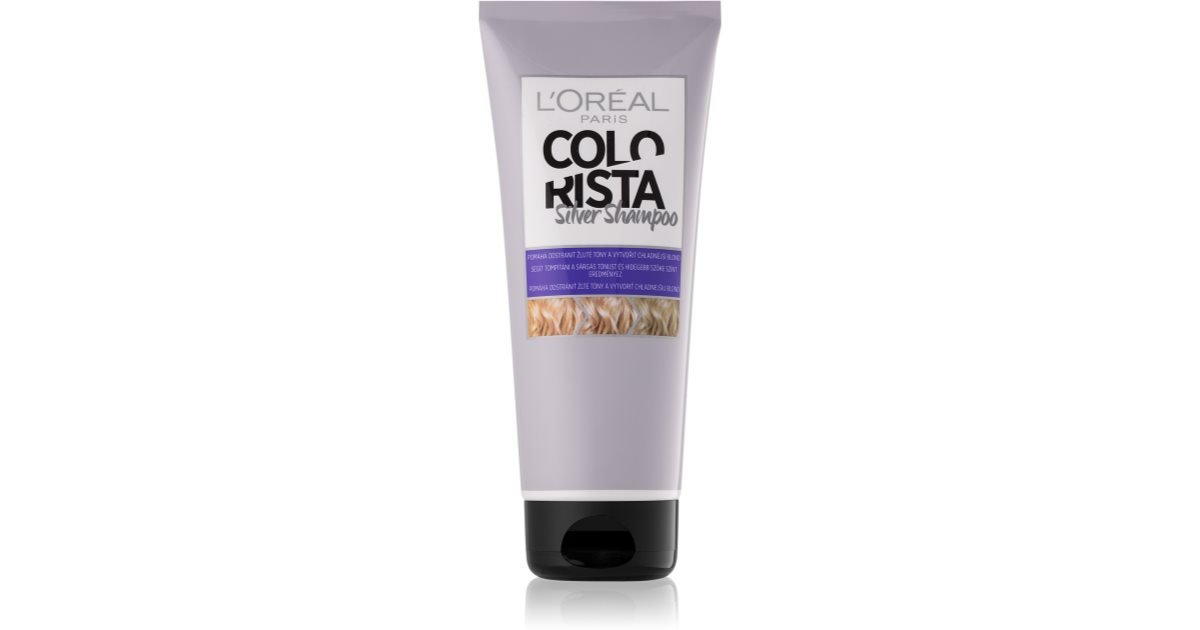 loréal paris colorista silver szampon opinie