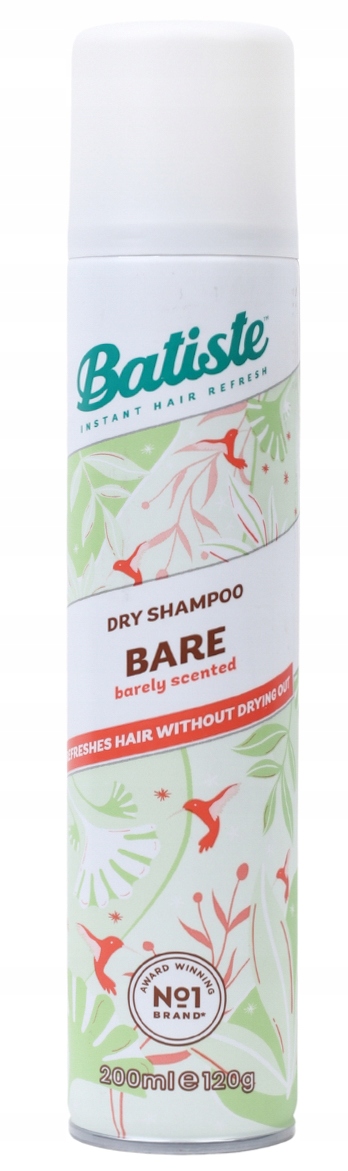 batiste suchy szampon do włosów 200ml bare natural