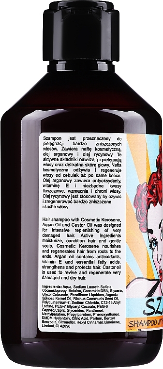 anna nafta kosmetyczna szampon do wosów