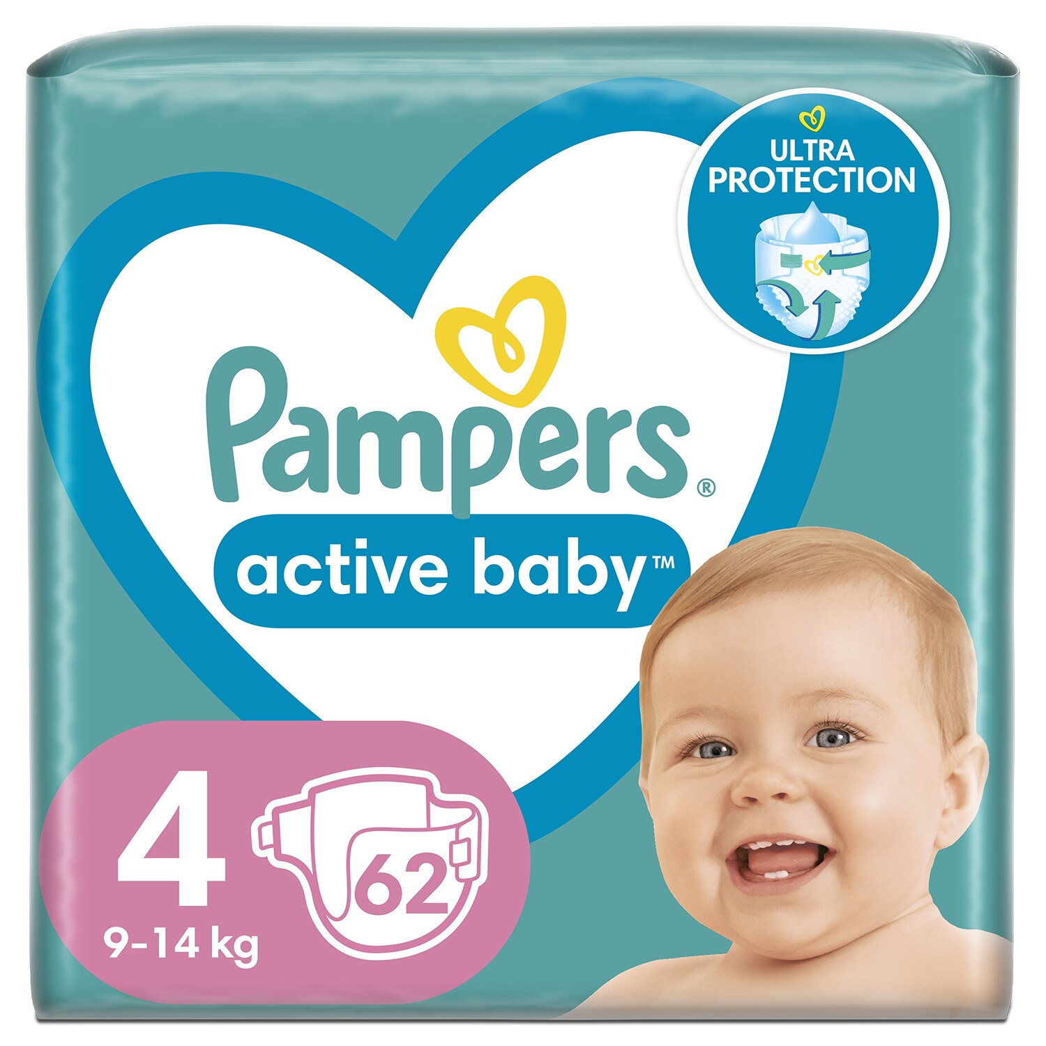 pampers active baby 62 sztuki 4