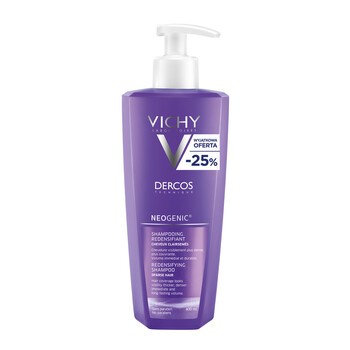vichy dercos neogenic szampon przywracający gęstość włosów 400ml