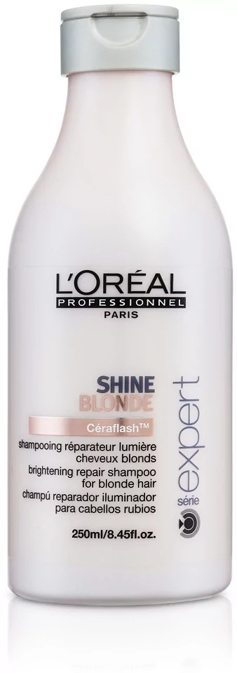 loreal shine blonde szampon do włosów blond