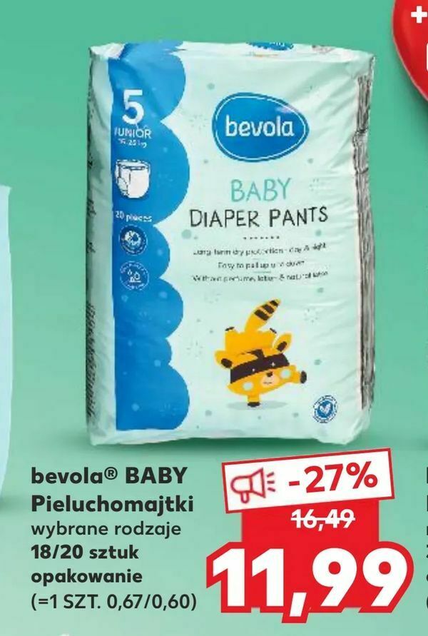 pieluchomajtki bevola kaufland