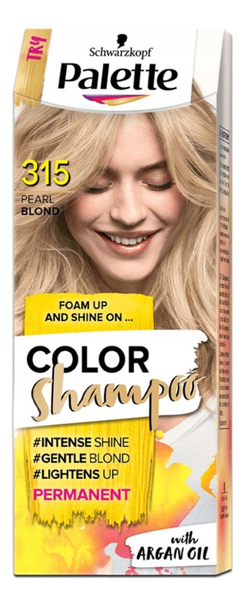 palette color szampon siwe włosy