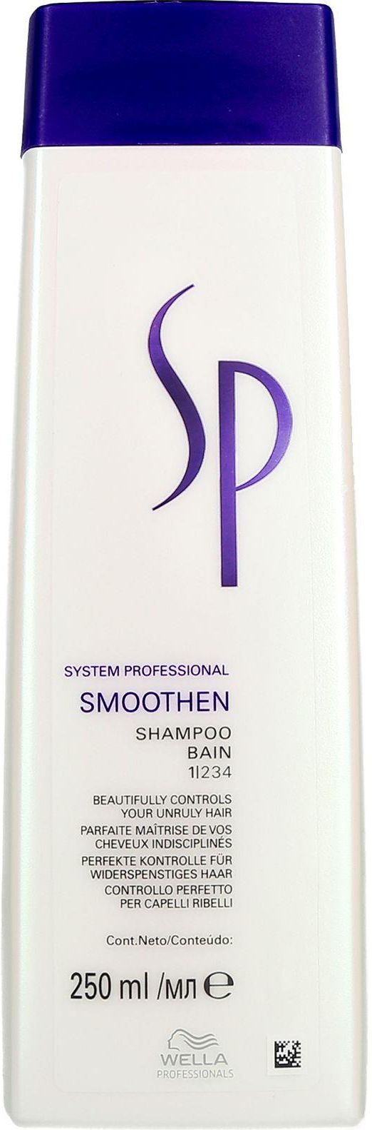 wella sp smoothen szampon wygładzający 250 ml ezebra