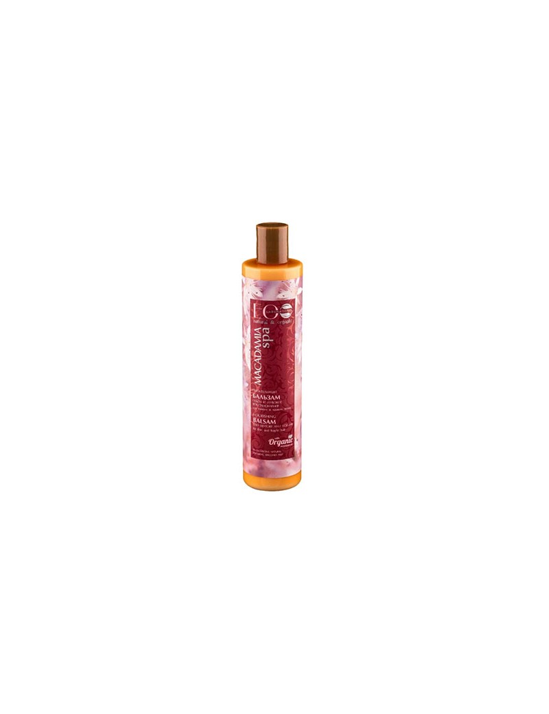 ecolab szampon do włosów cienkich lub łamliwych macadamia spa