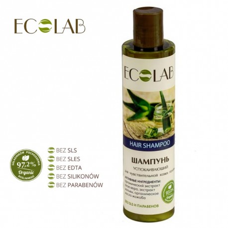 ecolab szampon kojący dla wrażliwej skóry głowy kwc