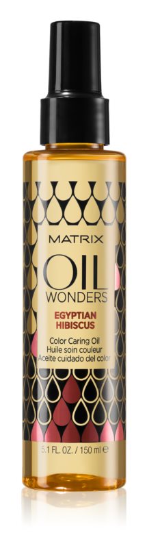 matrix oil wonders egiptian hibiskus olejek do włosów farbowanych