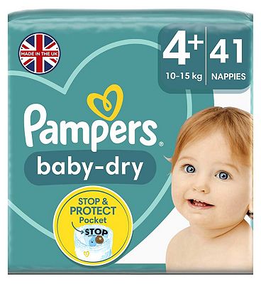 pampers baby dry boots