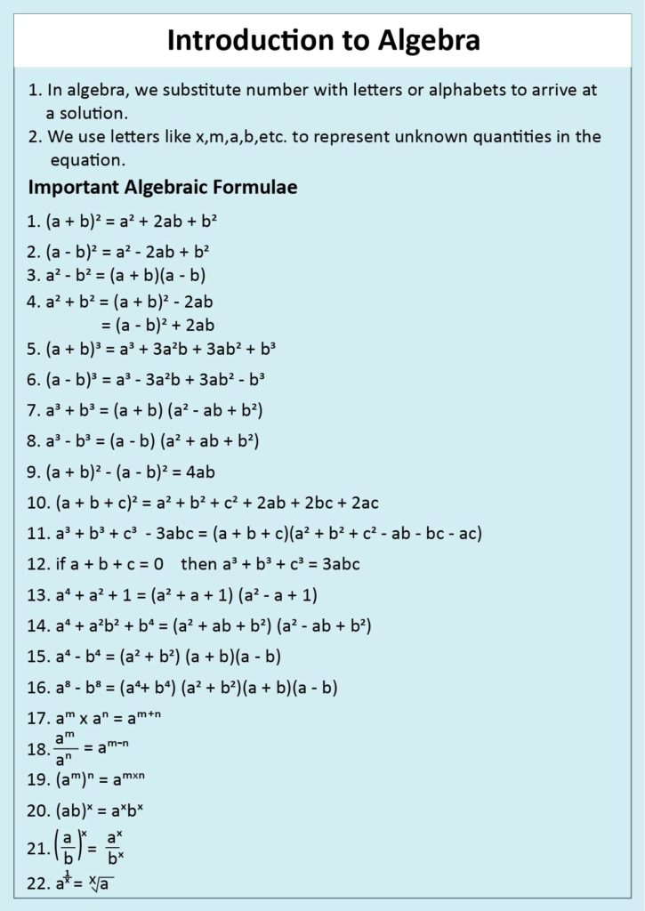 formula