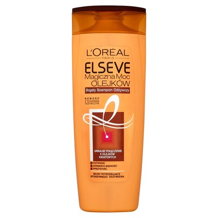 loreal szampon moc olejkow elseve bogaty odzywczy