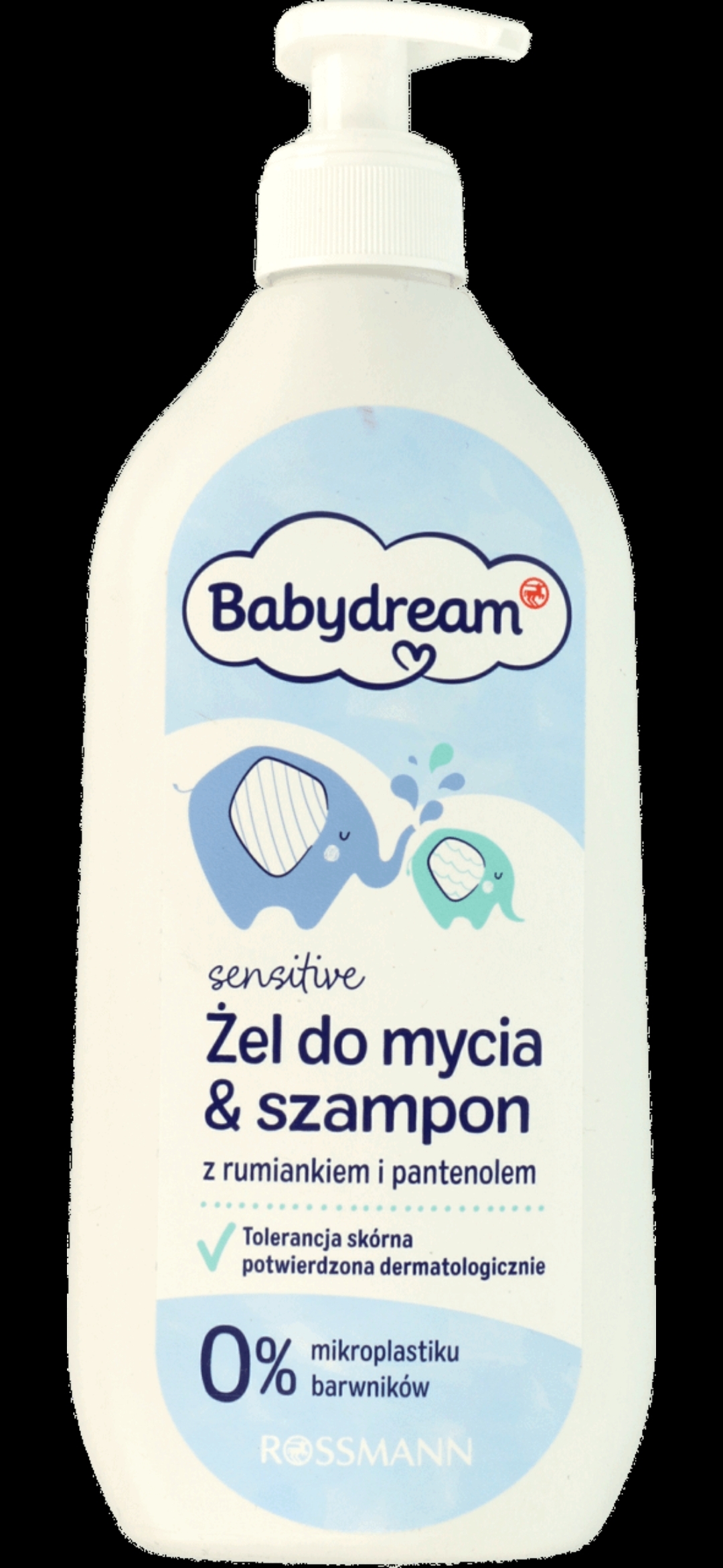 żel do mycia i szampon z pantenolem babydream wizaz